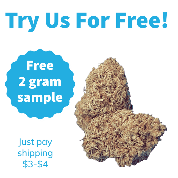 Try Our Organic Craft CBD Flower For Free | CBD Flower Sample