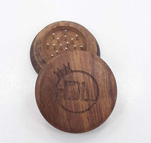 Load image into Gallery viewer, Rosewood &quot;DLO Crown Logo&quot; Herb Grinder
